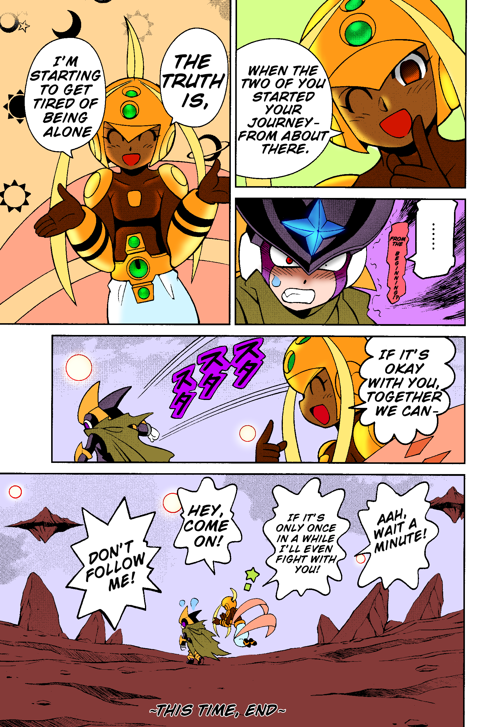 Mega Man Battle Network - Vol.13 Chapter 70.3: Pair's Journey Part 3 (Colored)