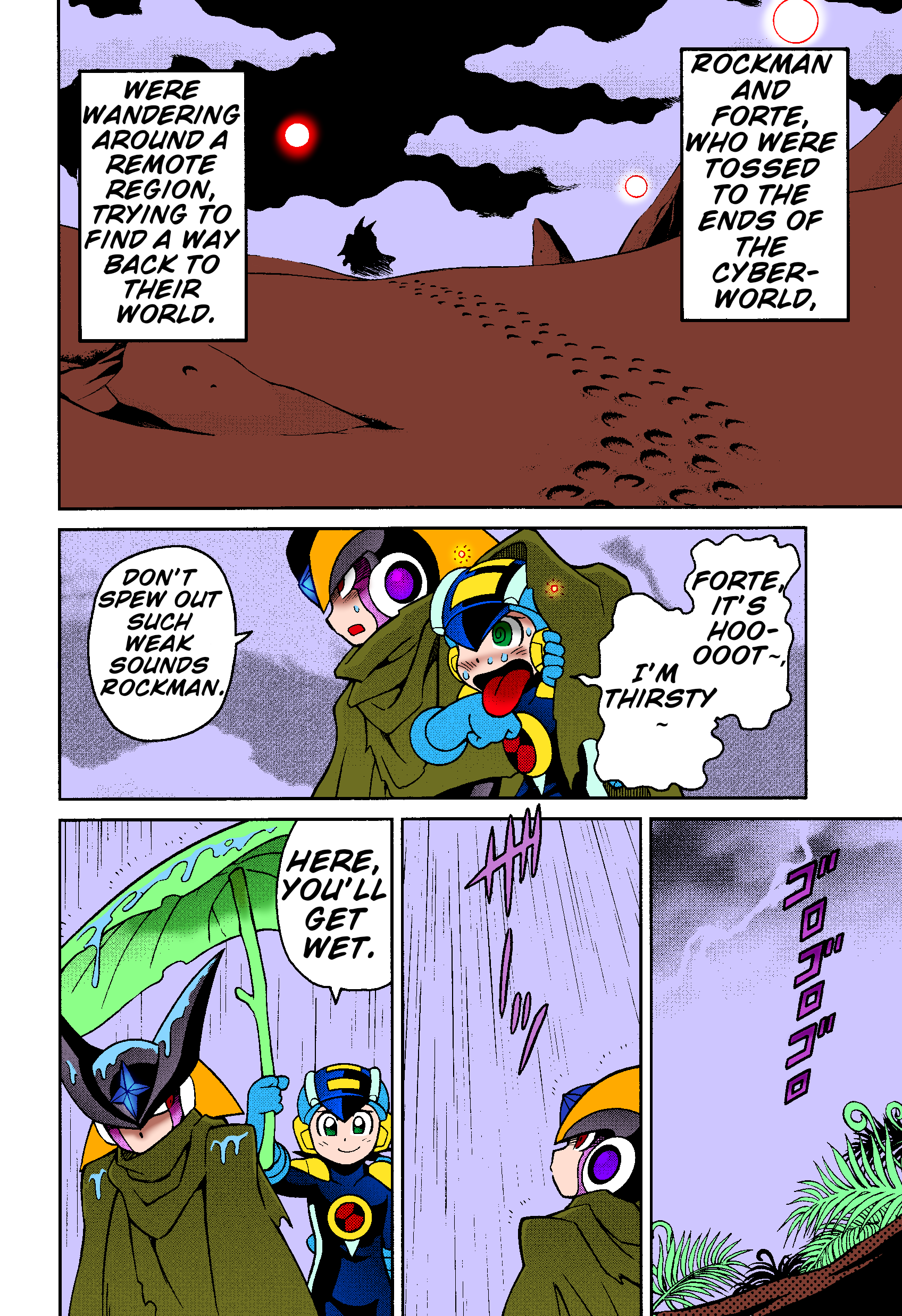 Mega Man Battle Network - Vol.13 Chapter 70.2: Pair's Journey Part 2 (Colored)