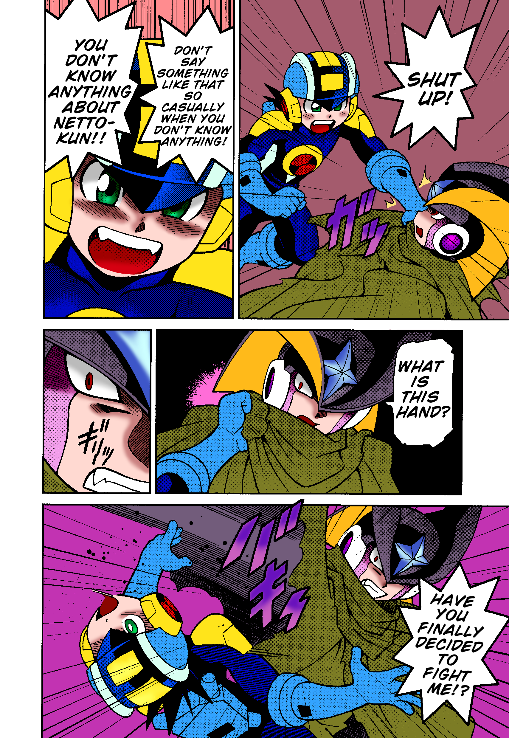 Mega Man Battle Network - Vol.13 Chapter 70.2: Pair's Journey Part 2 (Colored)