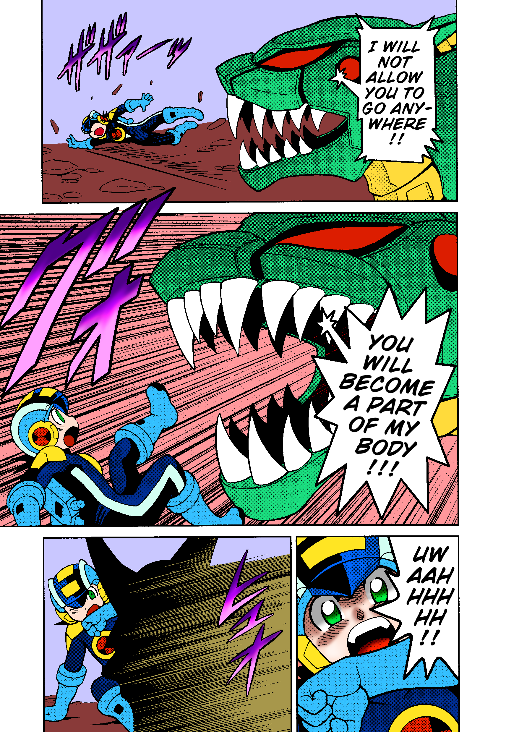 Mega Man Battle Network - Vol.13 Chapter 70.2: Pair's Journey Part 2 (Colored)