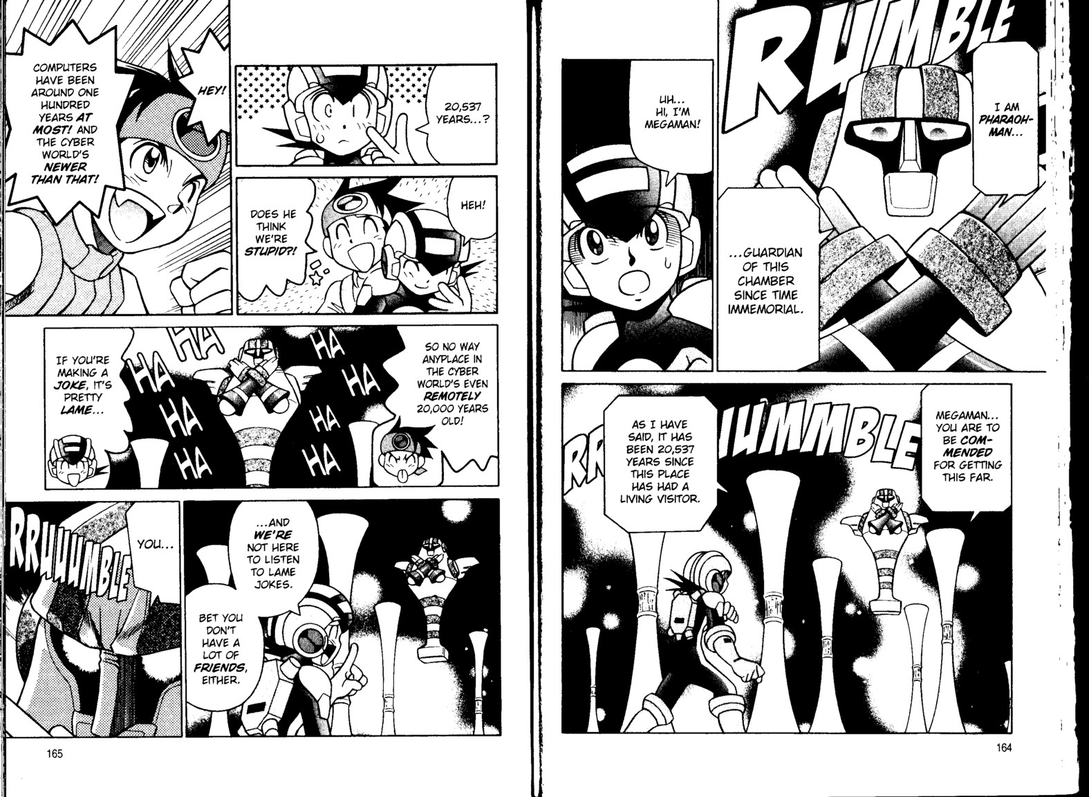 Mega Man Battle Network - Vol.3 Chapter 17: The Ultimate Four Warriors Materialize