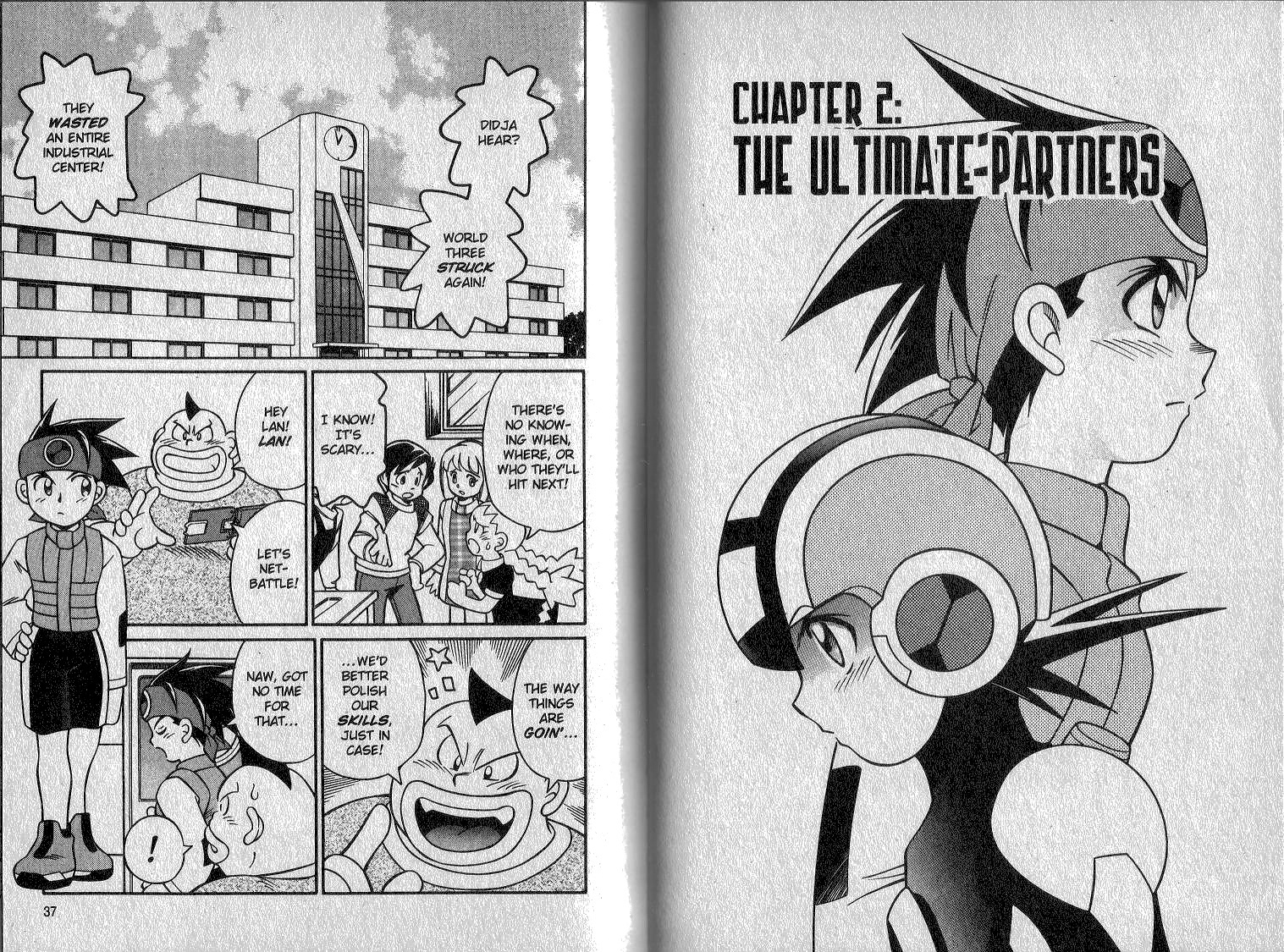 Mega Man Battle Network - Vol.2 Chapter 7: The Ultimate Partners!!