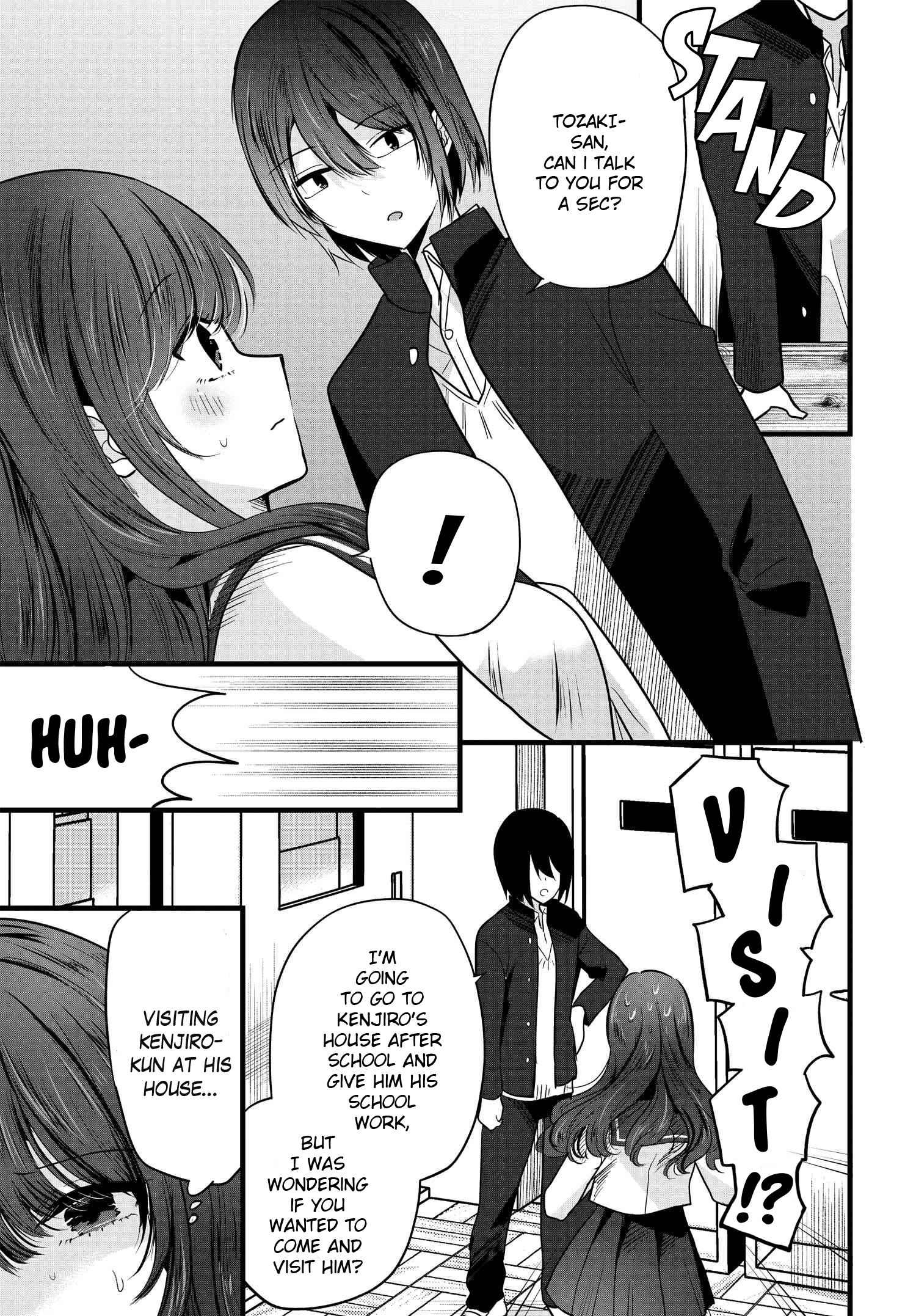 Tozaki-San Wa Boku Ni Dake Tsumetai - Chapter 4