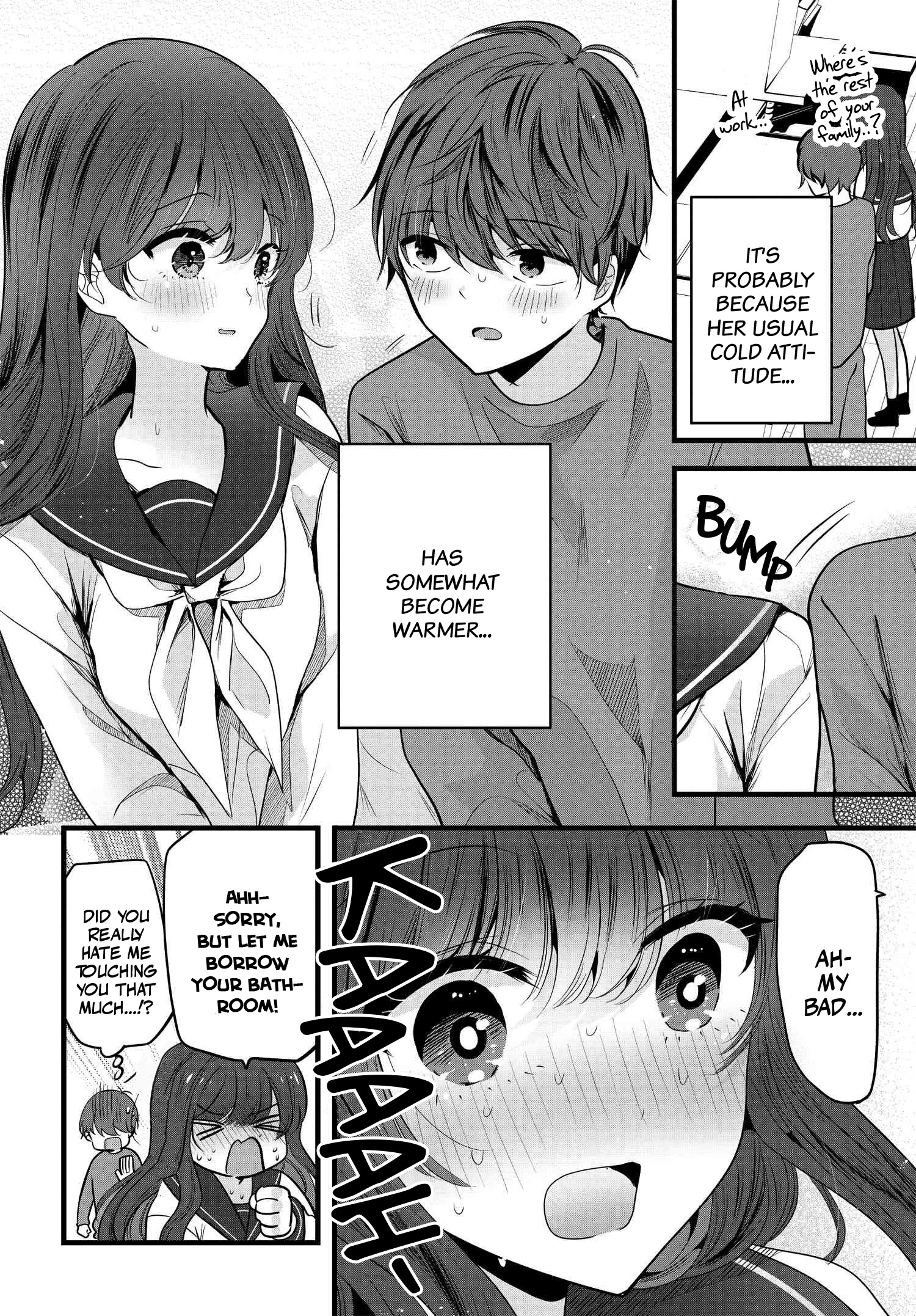 Tozaki-San Wa Boku Ni Dake Tsumetai - Chapter 4