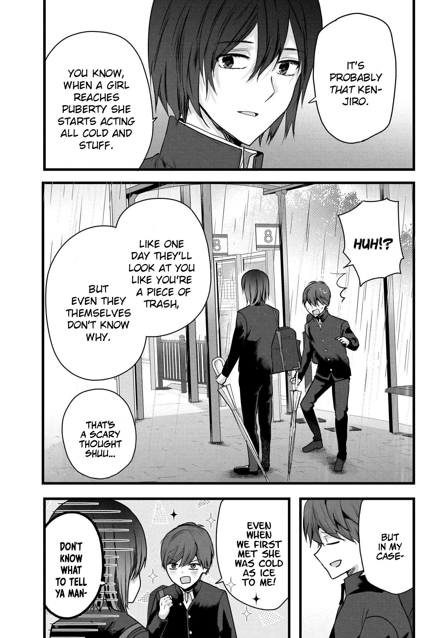 Tozaki-San Wa Boku Ni Dake Tsumetai - Chapter 1