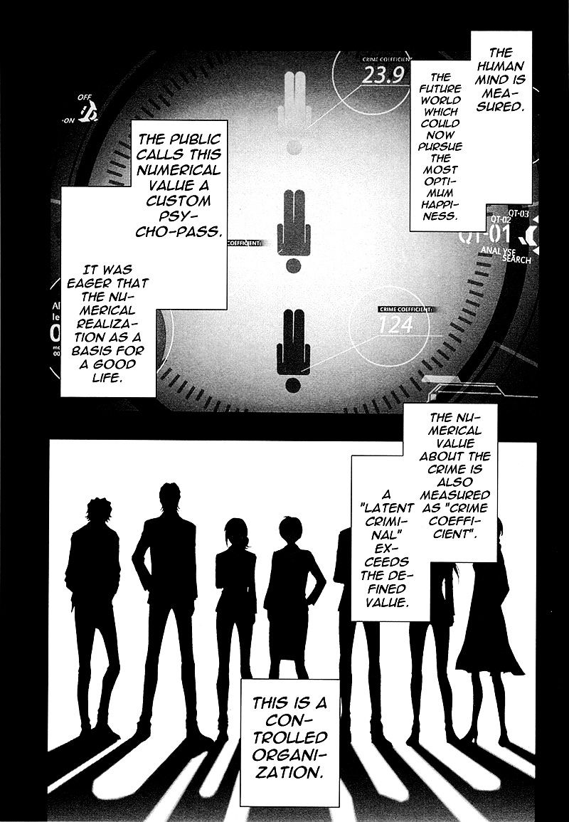 Psycho-Pass 2 - Chapter 0 : Prologue