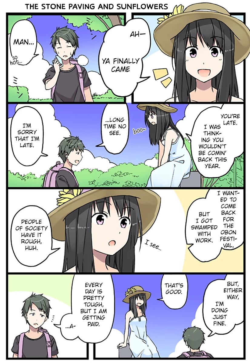 Girls À La Carte - Chapter 28: The Stone Paving And Sunflowers