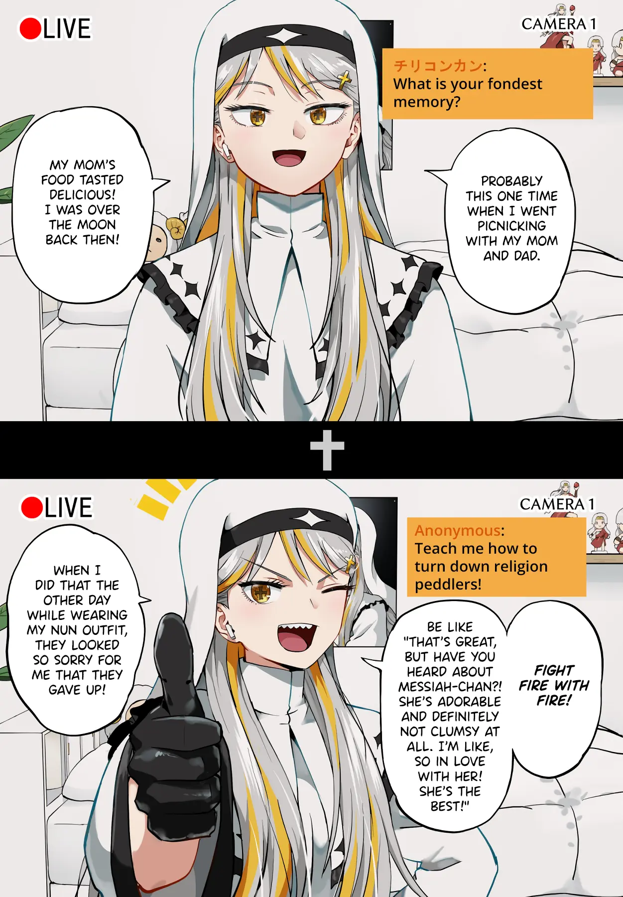 Vtuber Savior ✟ Messiah-Chan - Vol.1 Chapter 19