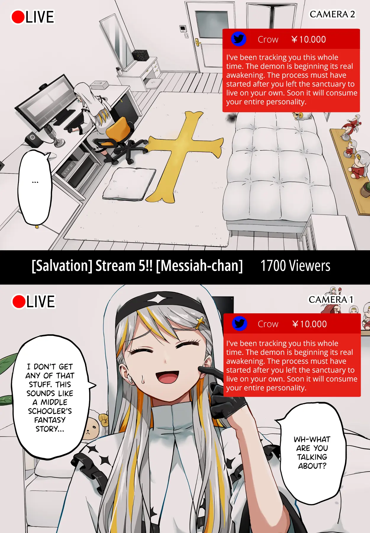 Vtuber Savior ✟ Messiah-Chan - Vol.1 Chapter 31