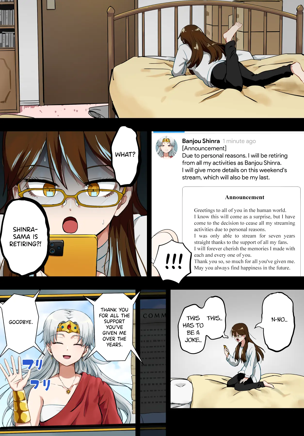 Vtuber Savior ✟ Messiah-Chan - Vol.1 Chapter 45: Merrin's Story Part 2