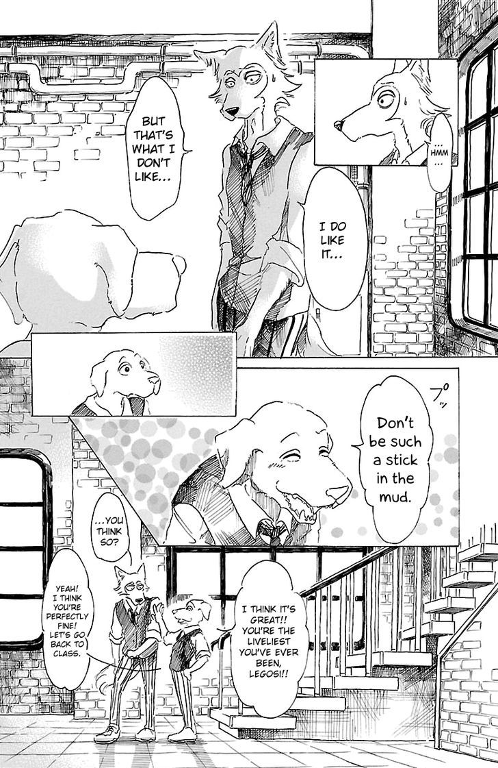 Beastars - Vol.2 Chapter 17 : Howl Reluctance Syndrome