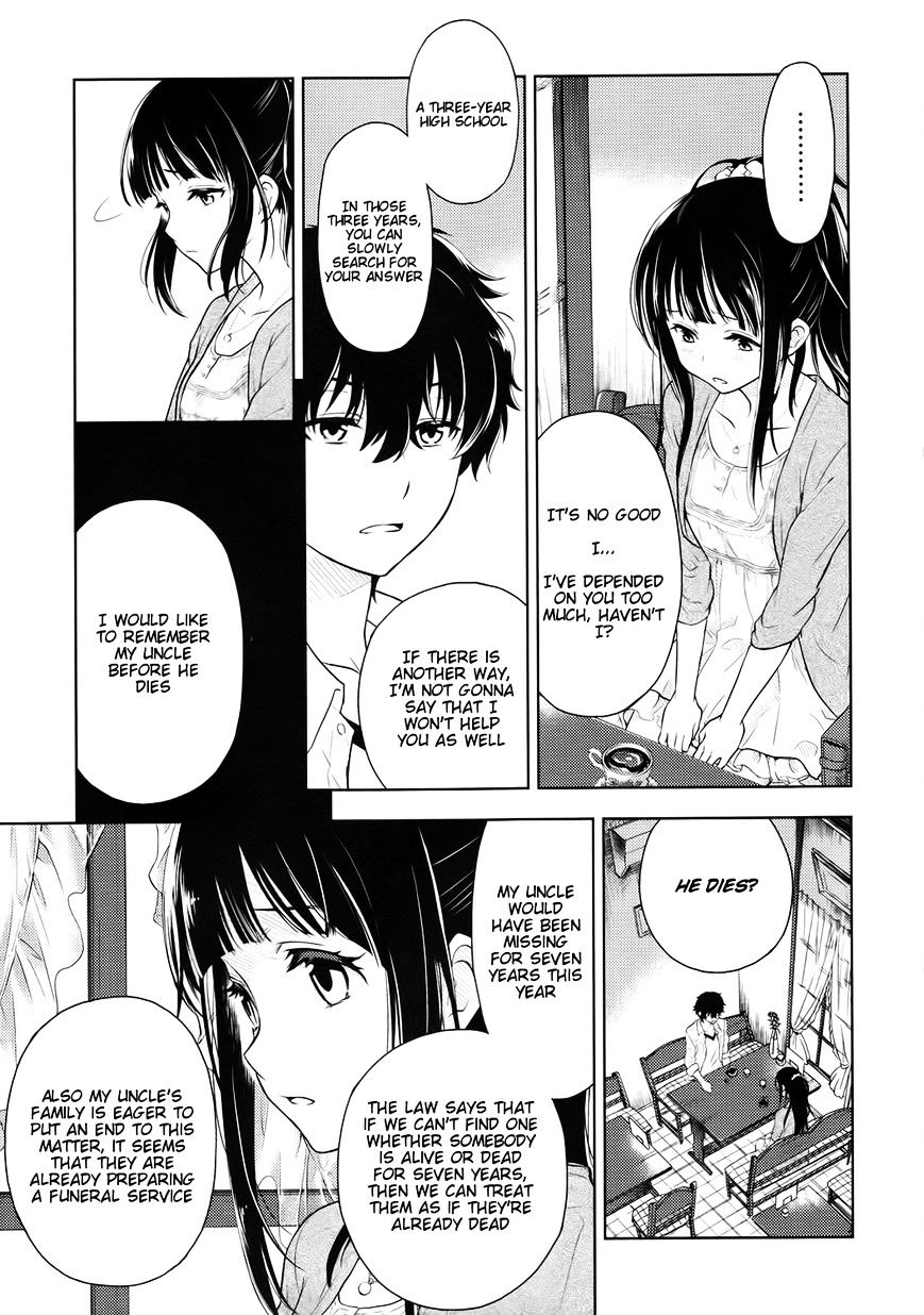 Hyouka - Chapter 5 : Circumstances Of The Descendants Of The Classics Club