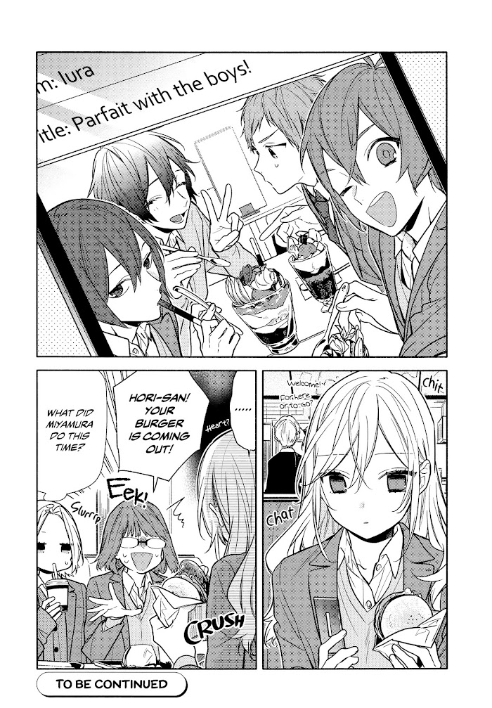 Hori-San To Miyamura-Kun - Chapter 102