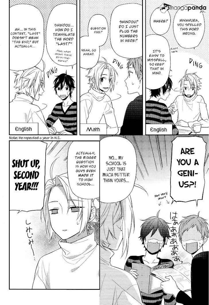 Hori-San To Miyamura-Kun - Chapter 64