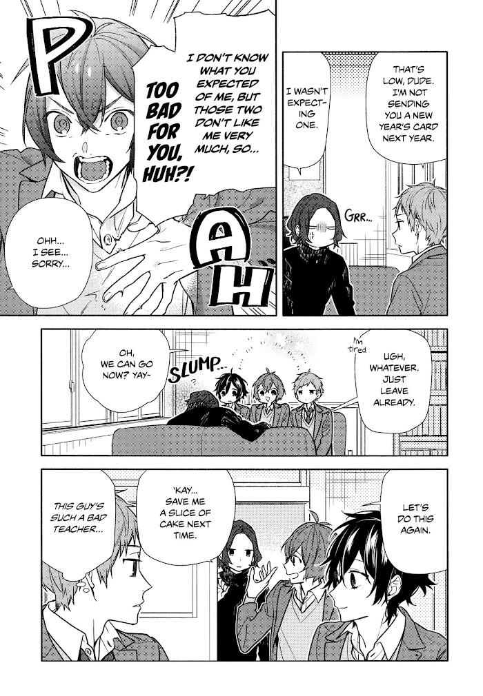 Hori-San To Miyamura-Kun - Chapter 112