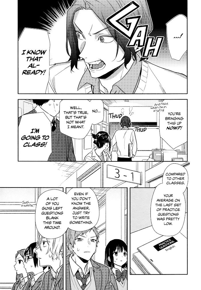 Hori-San To Miyamura-Kun - Chapter 112