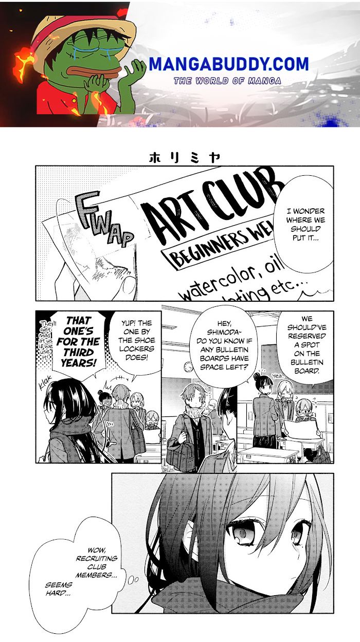 Hori-San To Miyamura-Kun - Chapter 105