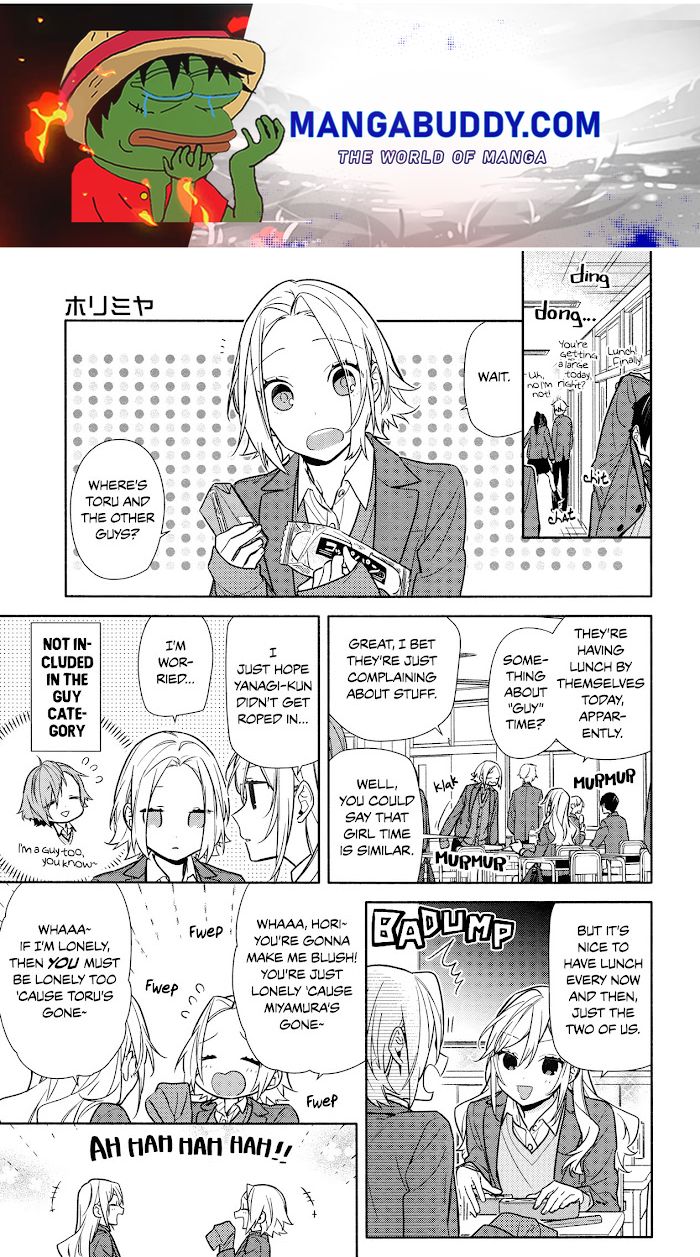 Hori-San To Miyamura-Kun - Chapter 111