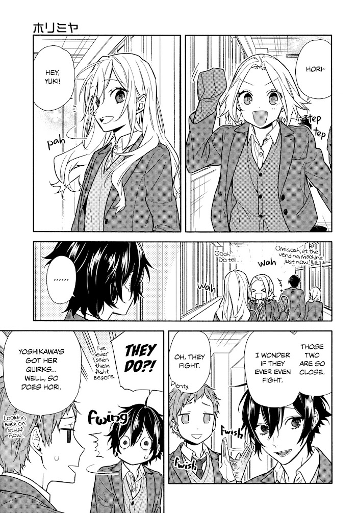 Hori-San To Miyamura-Kun - Chapter 111