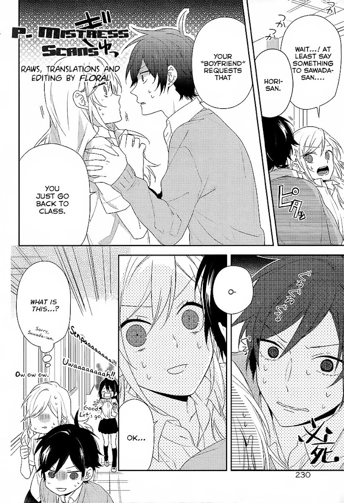 Hori-San To Miyamura-Kun - Chapter 30