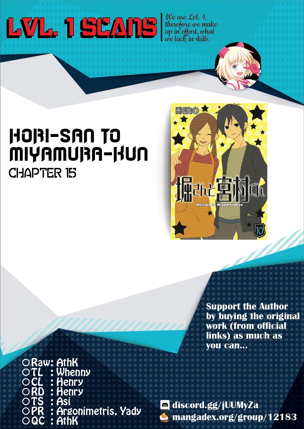 Hori-San To Miyamura-Kun - Chapter 15