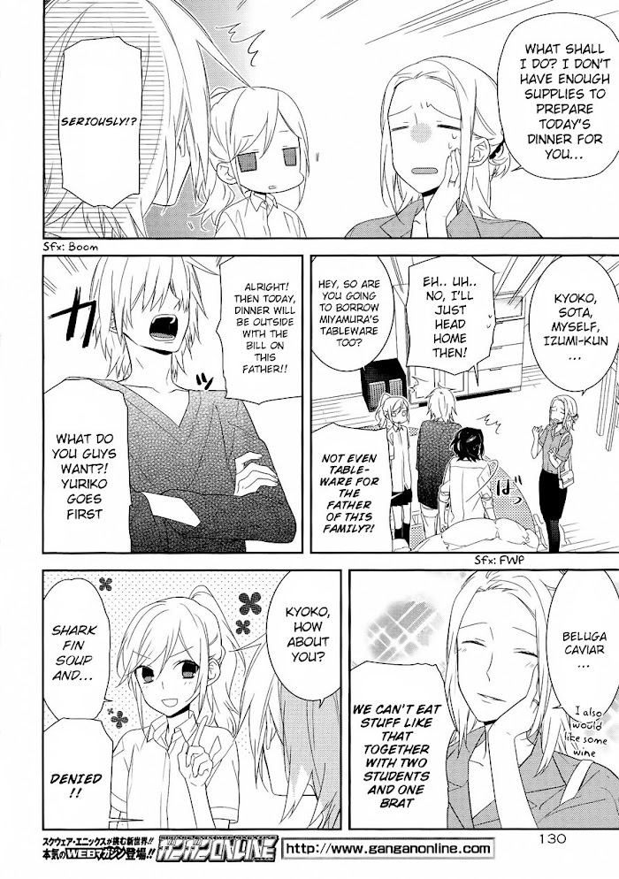 Hori-San To Miyamura-Kun - Chapter 23