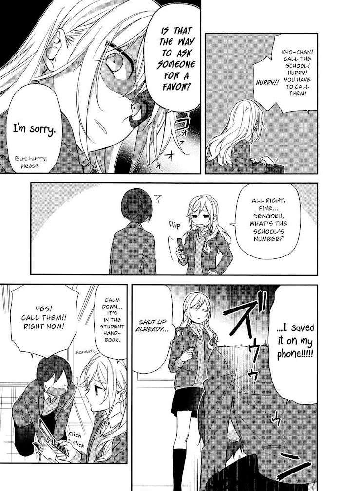 Hori-San To Miyamura-Kun - Chapter 69