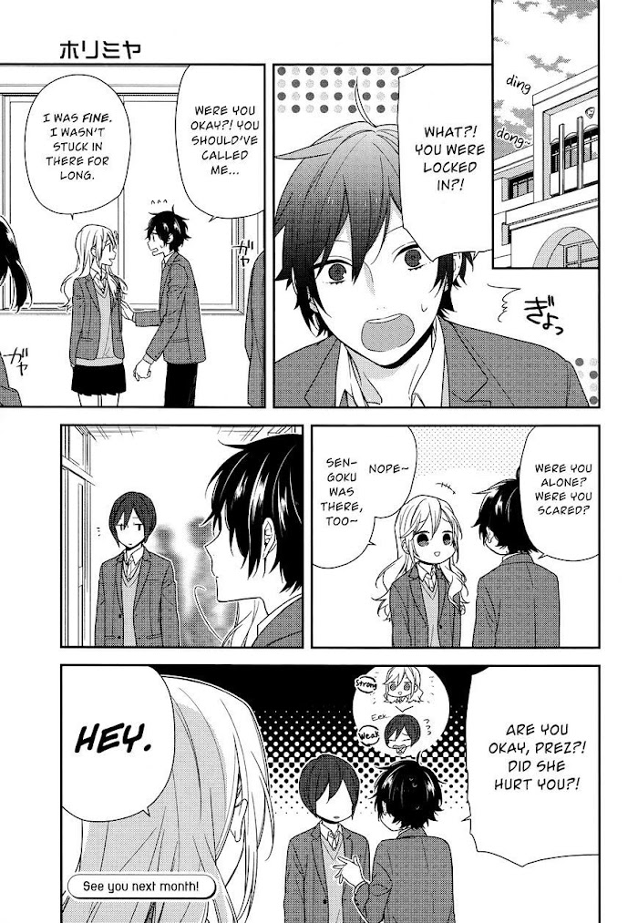 Hori-San To Miyamura-Kun - Chapter 69