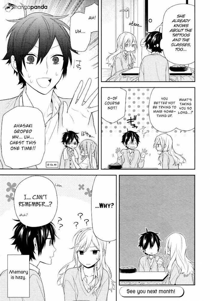 Hori-San To Miyamura-Kun - Chapter 62