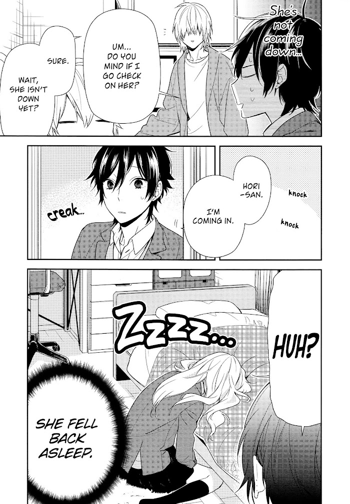 Hori-San To Miyamura-Kun - Chapter 79