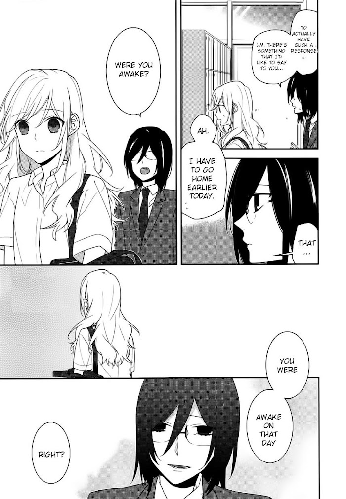 Hori-San To Miyamura-Kun - Chapter 22