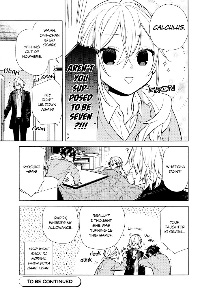 Hori-San To Miyamura-Kun - Chapter 113