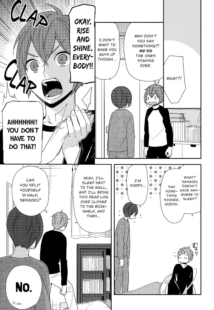 Hori-San To Miyamura-Kun - Chapter 72