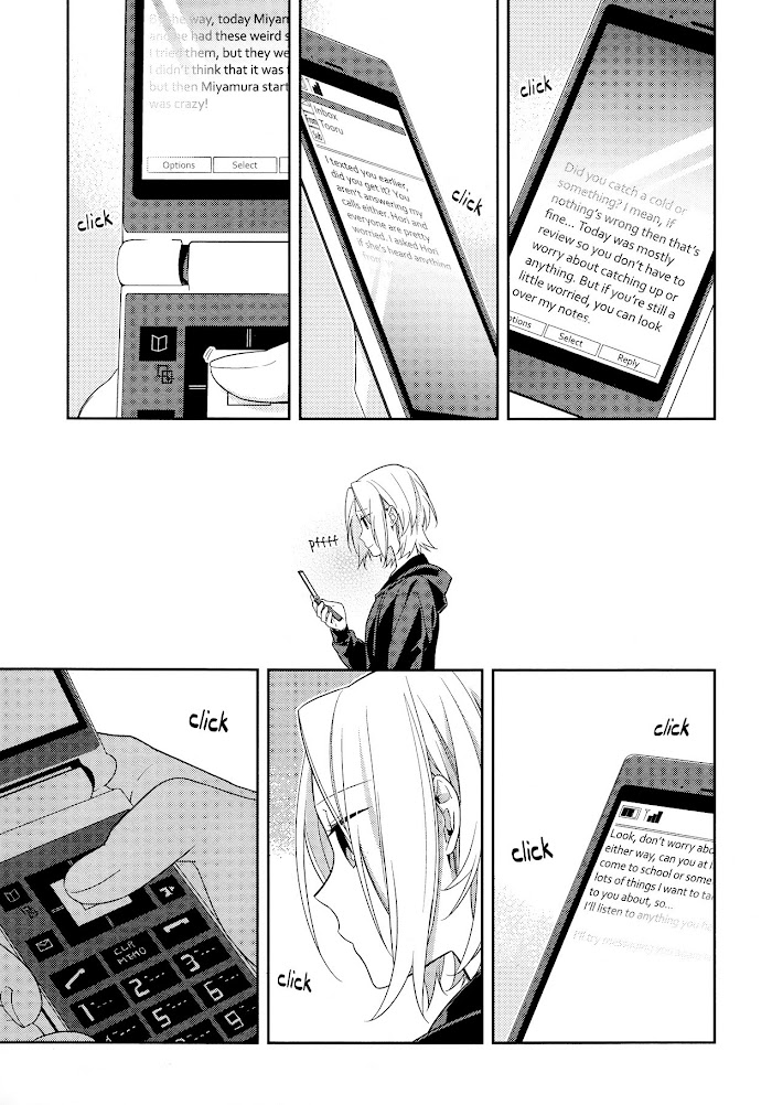 Hori-San To Miyamura-Kun - Chapter 58