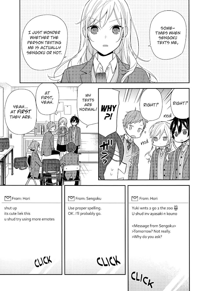 Hori-San To Miyamura-Kun - Chapter 83