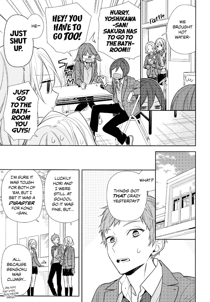 Hori-San To Miyamura-Kun - Chapter 106