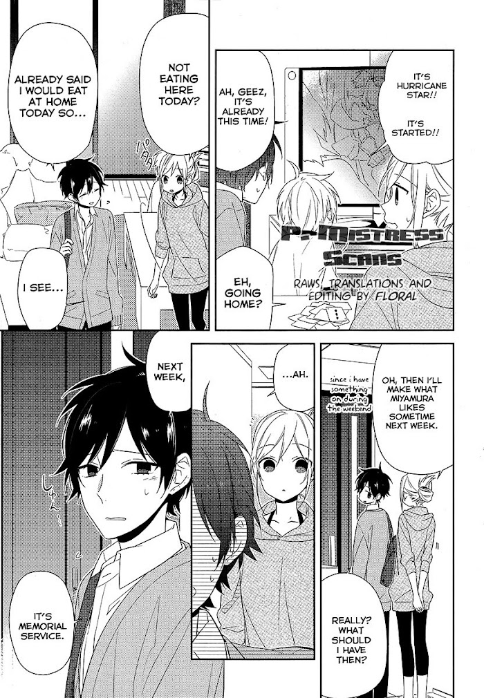 Hori-San To Miyamura-Kun - Chapter 34