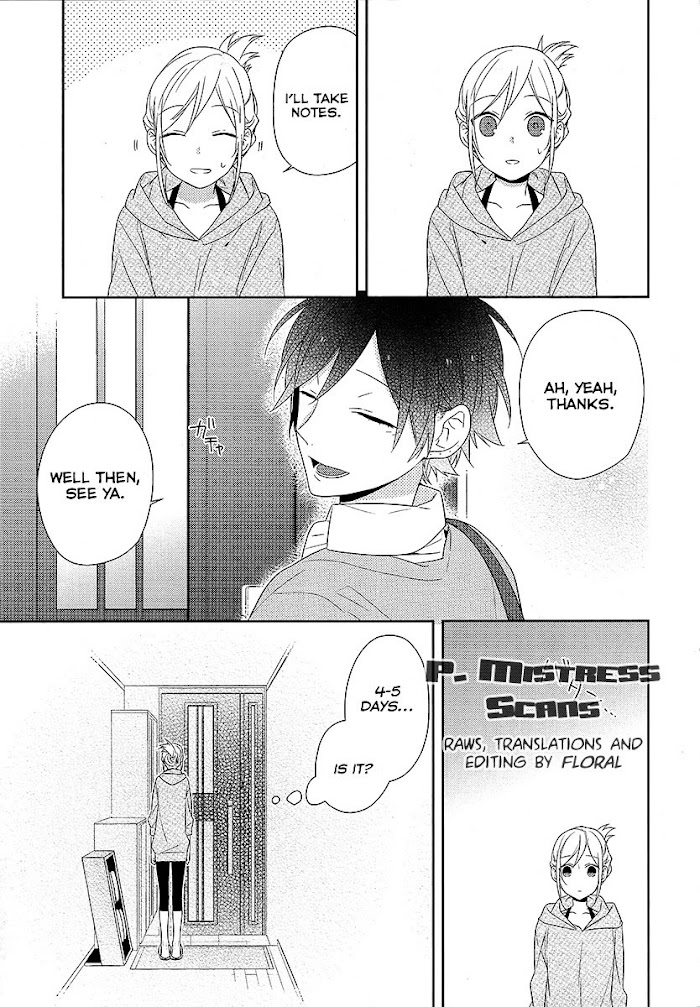 Hori-San To Miyamura-Kun - Chapter 34