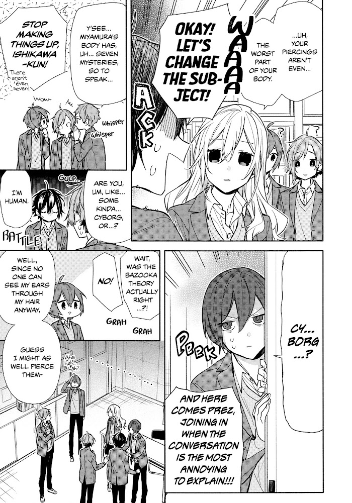 Hori-San To Miyamura-Kun - Chapter 114