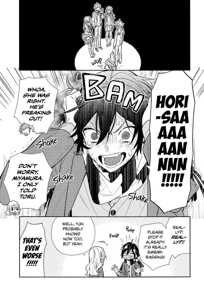 Hori-San To Miyamura-Kun - Chapter 108