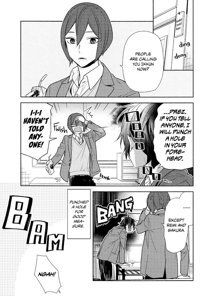 Hori-San To Miyamura-Kun - Chapter 108