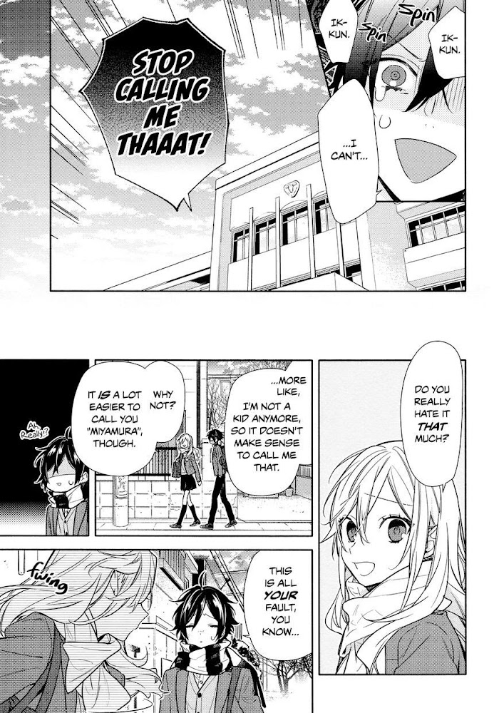 Hori-San To Miyamura-Kun - Chapter 108