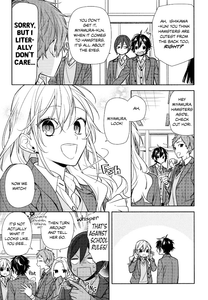 Hori-San To Miyamura-Kun - Chapter 115