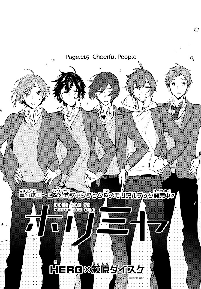 Hori-San To Miyamura-Kun - Chapter 115