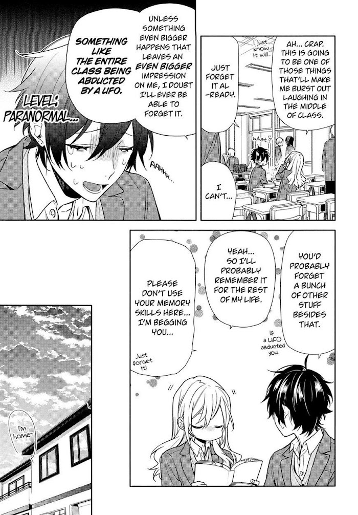 Hori-San To Miyamura-Kun - Chapter 89