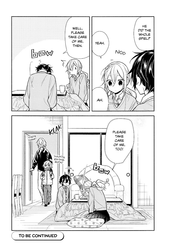 Hori-San To Miyamura-Kun - Chapter 109