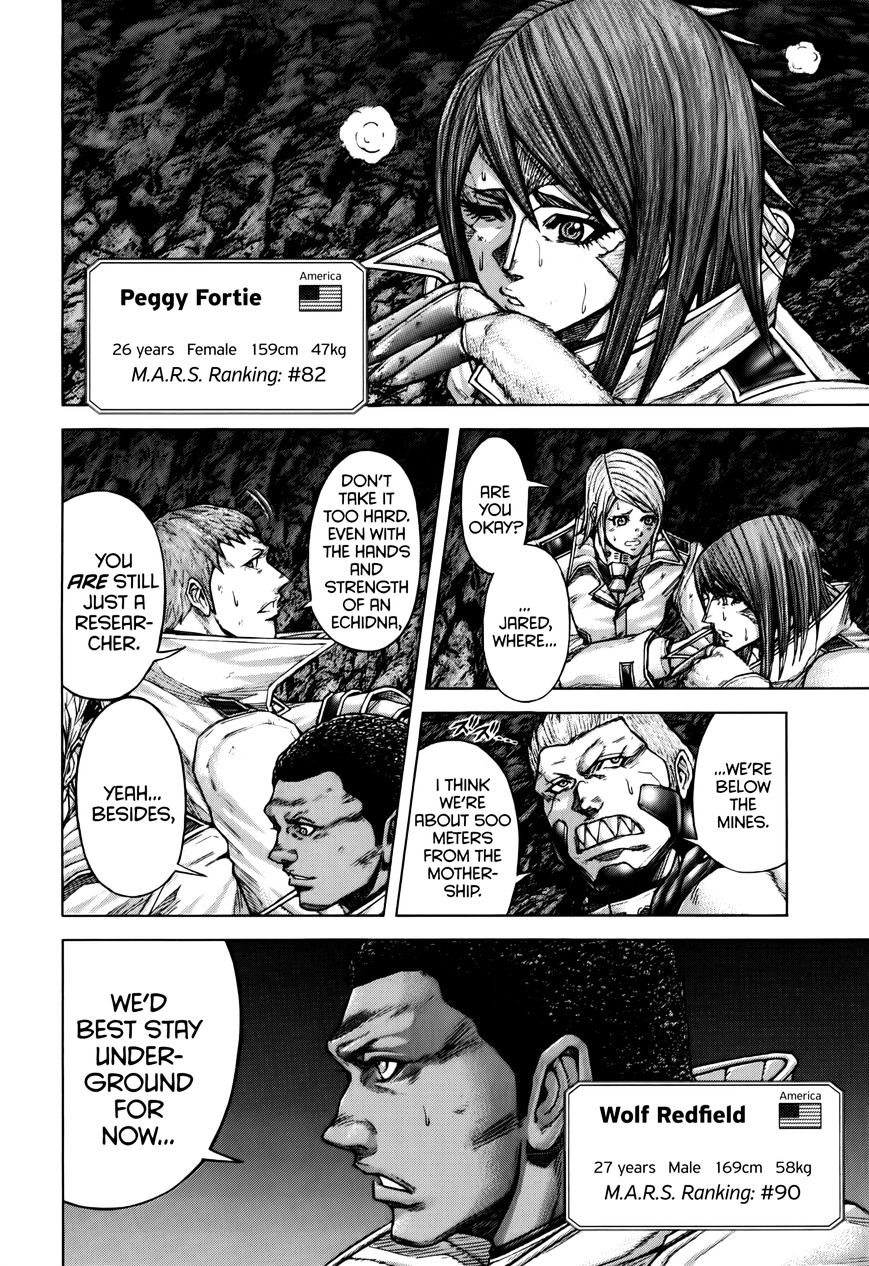 Terra Formars - Chapter 86 : Power Of Cross - Blade And The Feral