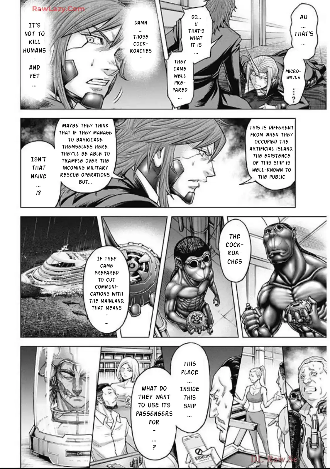 Terra Formars - Vol.24 Chapter 247: Security On Call Private Company Ichi Security