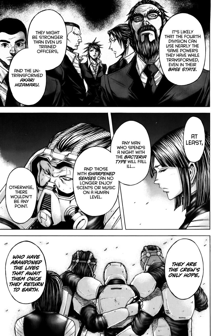 Terra Formars - Chapter 74 : Weary Widow Marches: Soldier S Spirit