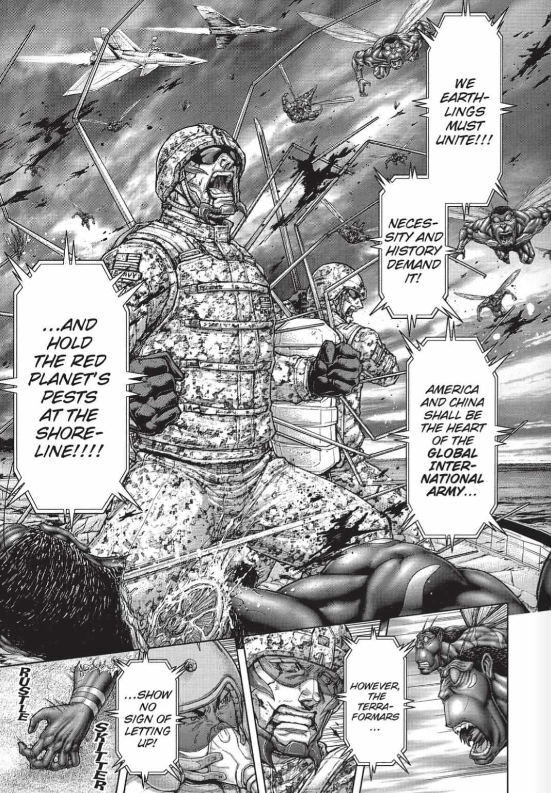 Terra Formars - Chapter 214